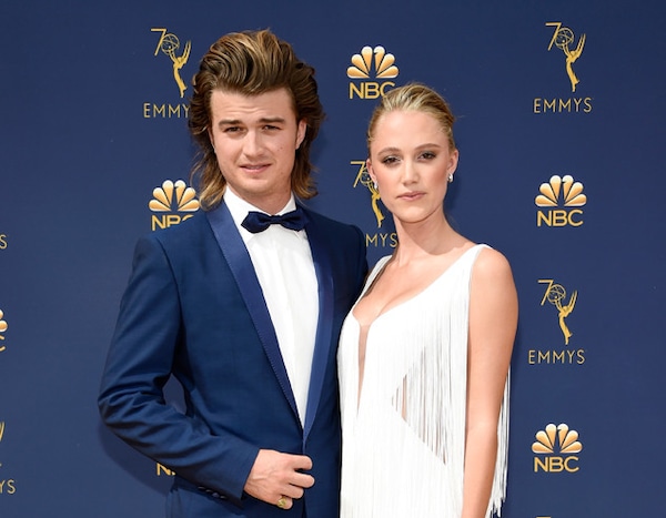 Joe Kerry & Maika Monroe from 2018 Emmy Awards: Red Carpet Couples | E